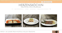 Desktop Screenshot of herzenskoechin.com